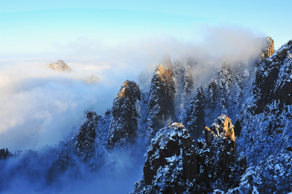 mount huangshan- world heritage sites in China